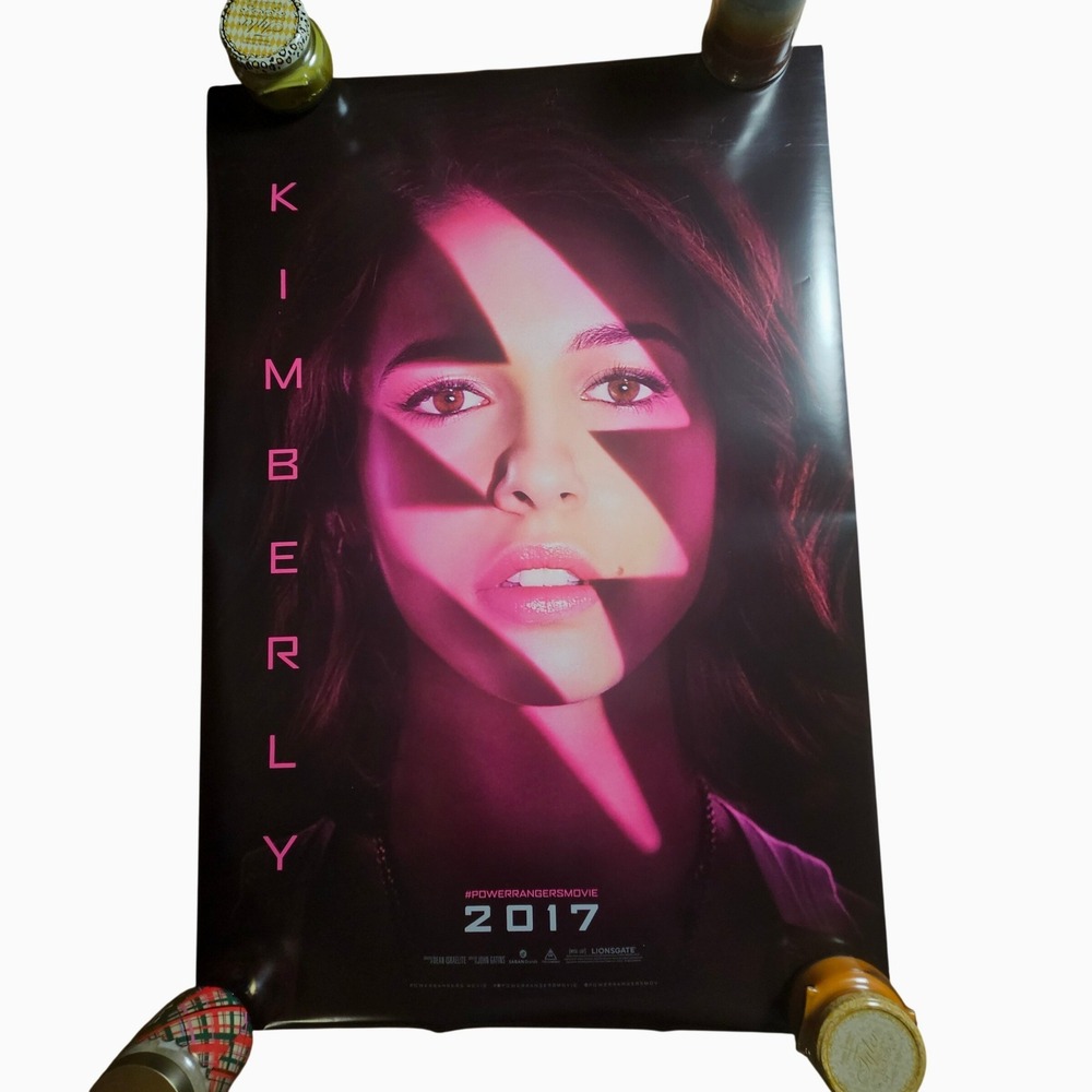 Power Rangers 2017 Original Character Teaser‎ Movie Poster 27x40 Naomi Scott D/S